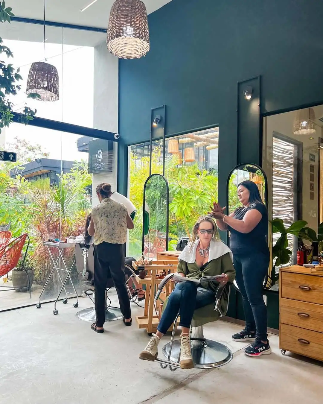 Salão de beleza moderno